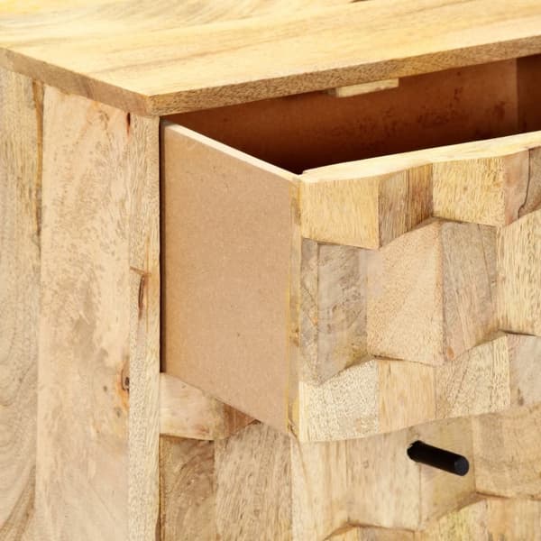 vidaXL Nattbord 40x30x50 cm heltre mango