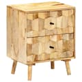 Pikkukuva 2 / 11: vidaXL Yöpöytä 40x30x50 cm täysi mangopuu