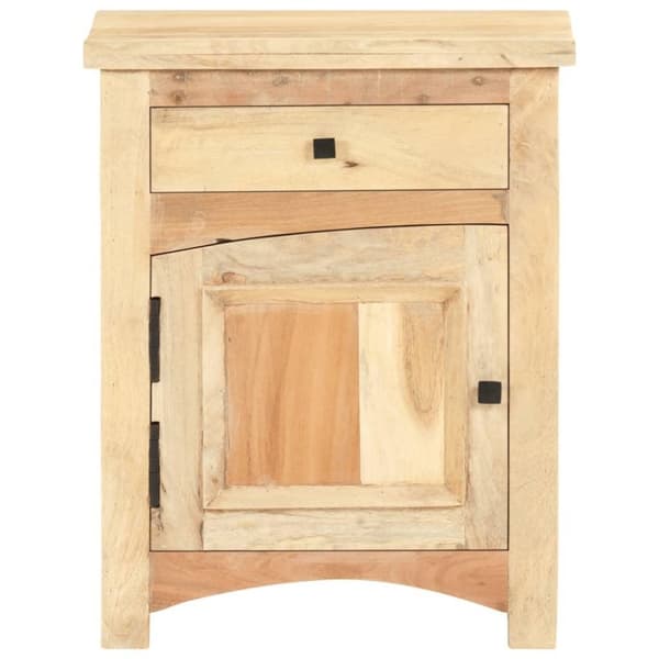 vidaXL Nattbord 40x30x50 cm gjenvunnet heltre
