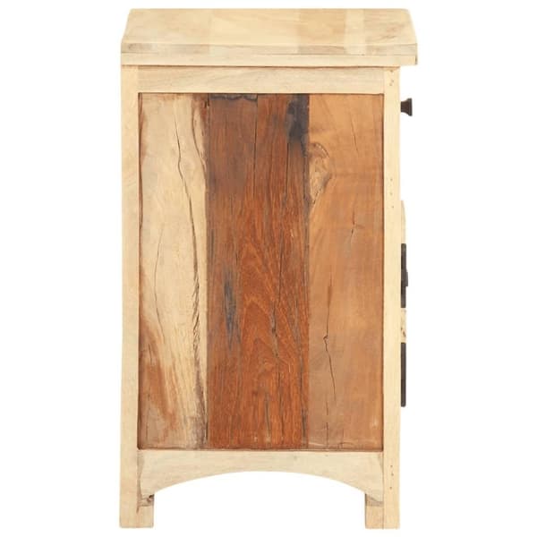 vidaXL Nattbord 40x30x50 cm gjenvunnet heltre