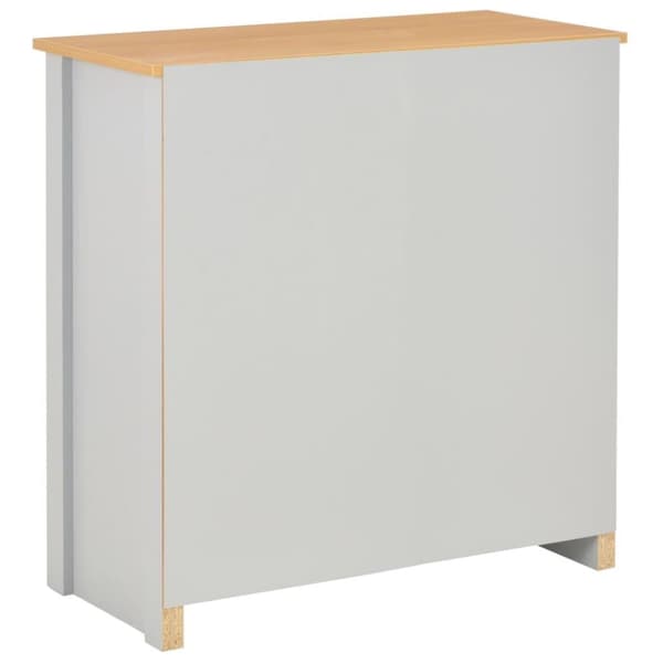 vidaXL Senkki harmaa 79x35x81 cm
