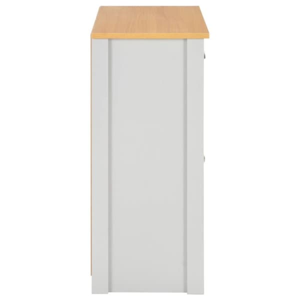 vidaXL Senkki harmaa 79x35x81 cm