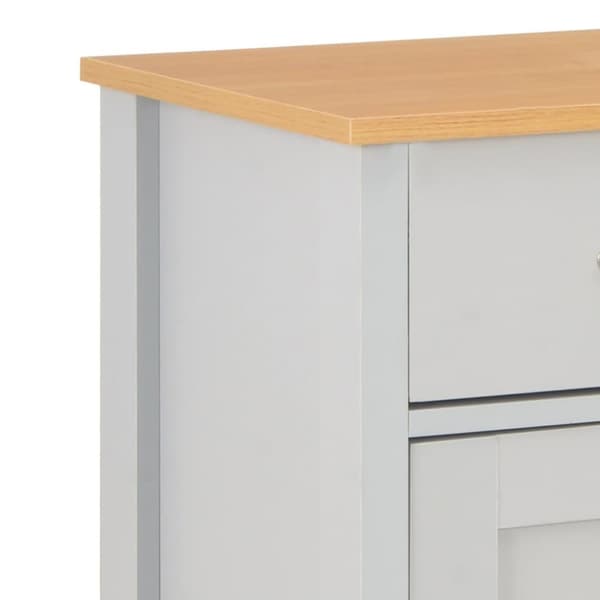 vidaXL Senkki harmaa 79x35x81 cm