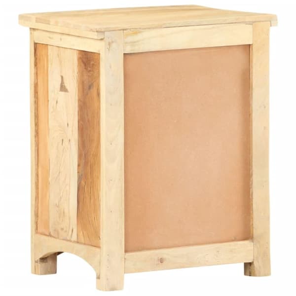 vidaXL Yöpöytä 40x30x50 cm kierrätetty täyspuu