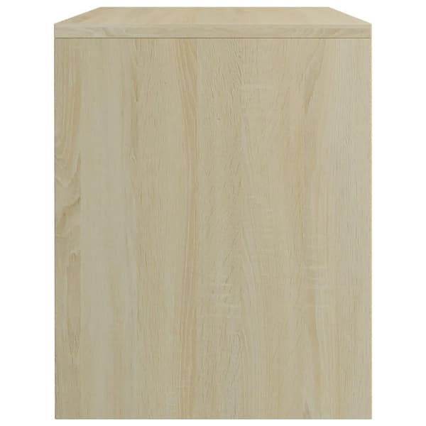 vidaXL Nattbord sonoma eik 40x30x40 cm sponplate