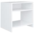 Miniatyrbillede 4 af 7: vidaXL sengeskabe 2 stk. 40 x 30 x 40 cm spånplade hvid