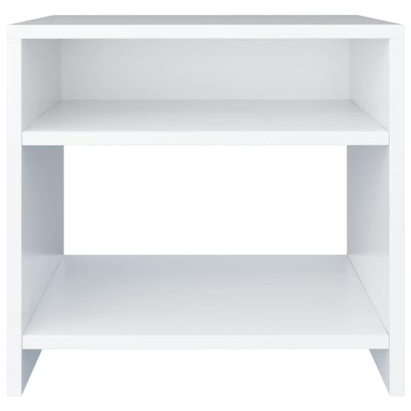 vidaXL sengeskabe 2 stk. 40 x 30 x 40 cm spånplade hvid