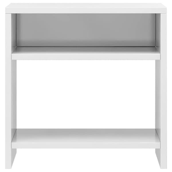 vidaXL sengeskabe 2 stk. 40 x 30 x 40 cm spånplade hvid højglans