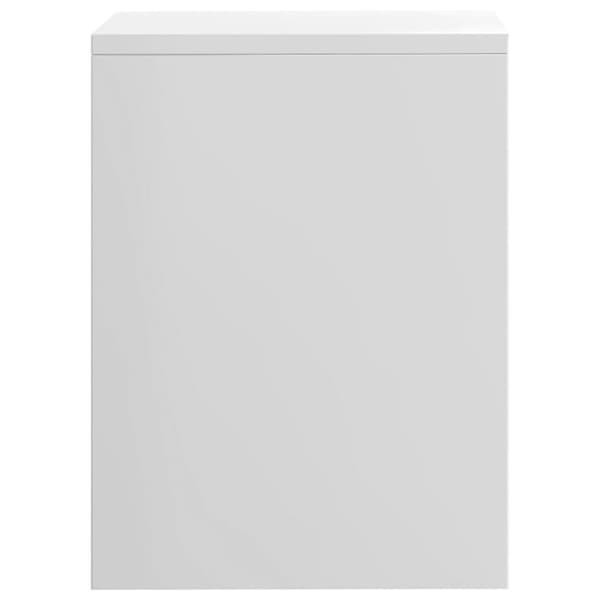 vidaXL sengeskabe 2 stk. 40 x 30 x 40 cm spånplade hvid højglans