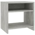 Miniatyrbillede 1 af 8: vidaXL sengeskab 40 x 30 x 40 cm spånplade betongrå
