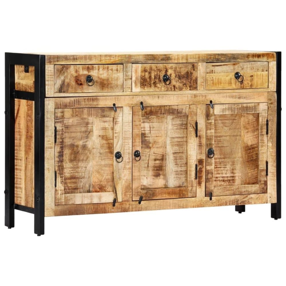 vidaXL Senkki 120x35x76 cm täysi mangopuu