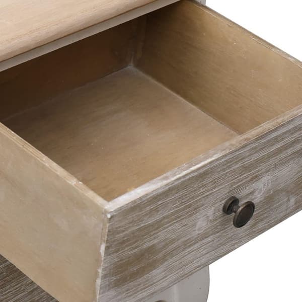 vidaXL Nattbord 35x30x50 cm keisertre