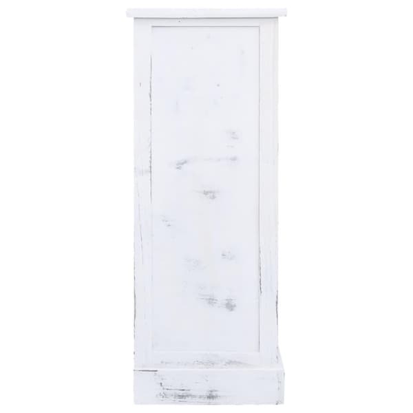 vidaXL kommode 60x30x75 cm træ hvid