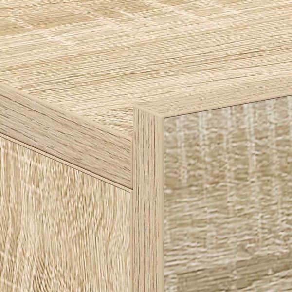 vidaXL Flytende nattbord 2 stk sonoma eik 40x30x15 cm konstruert tre