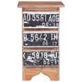 Miniatyrbilde 4 av 9: vidaXL Nattbord 30x30x51 cm gjenvunnet heltre