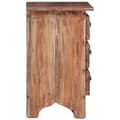 Miniatyrbilde 5 av 9: vidaXL Nattbord 30x30x51 cm gjenvunnet heltre