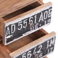 Miniatyrbilde 7 av 9: vidaXL Nattbord 30x30x51 cm gjenvunnet heltre