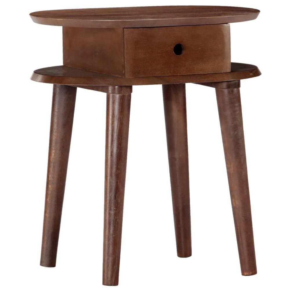 vidaXL Nattbord 50x35x55 cm heltre akasie