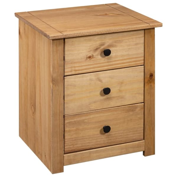 vidaXL Sängbord 46x40x57 cm furu panama