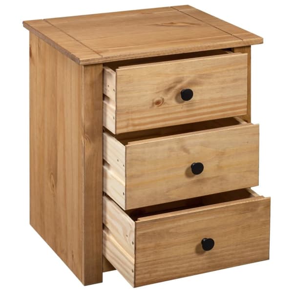 vidaXL Sängbord 46x40x57 cm furu panama
