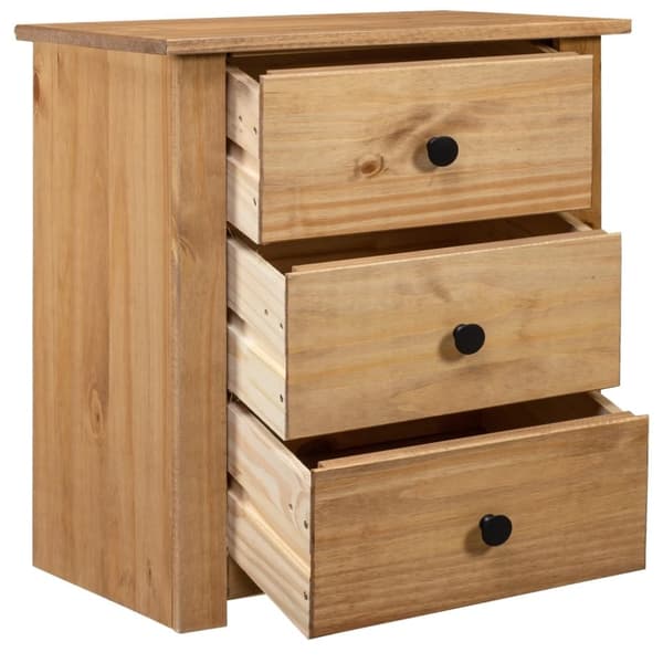 vidaXL Sängbord 46x40x57 cm furu panama