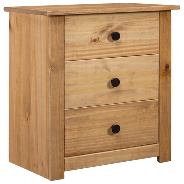 vidaXL Sängbord 46x40x57 cm furu panama