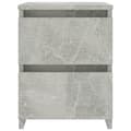 Miniatyrbilde 4 av 8: vidaXL Nattbord betong 30x30x40 cm sponplate