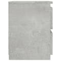 Miniatyrbilde 5 av 8: vidaXL Nattbord betong 30x30x40 cm sponplate