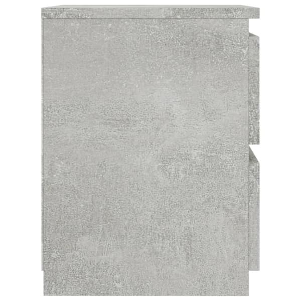 vidaXL Nattbord betong 30x30x40 cm sponplate