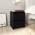 Miniatyrbillede 7 af 8: vidaXL sengeskab 30 x 30 x 40 cm spånplade sort
