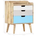 Miniatyrbilde 3 av 10: vidaXL Nattbord 47x35x63 cm heltre mango