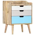 Miniatyrbilde 10 av 10: vidaXL Nattbord 47x35x63 cm heltre mango
