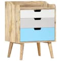 Miniatyrbilde 1 av 10: vidaXL Nattbord 47x35x63 cm heltre mango