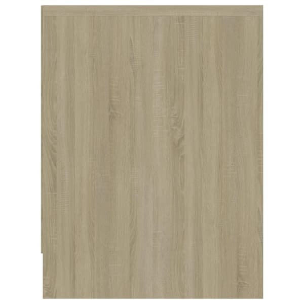 vidaXL Nattbord sonoma eik 40x30x40 cm sponplate