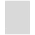 Miniatyrbilde 6 av 9: vidaXL Nattbord 2 stk hvit 40x30x40 cm sponplate