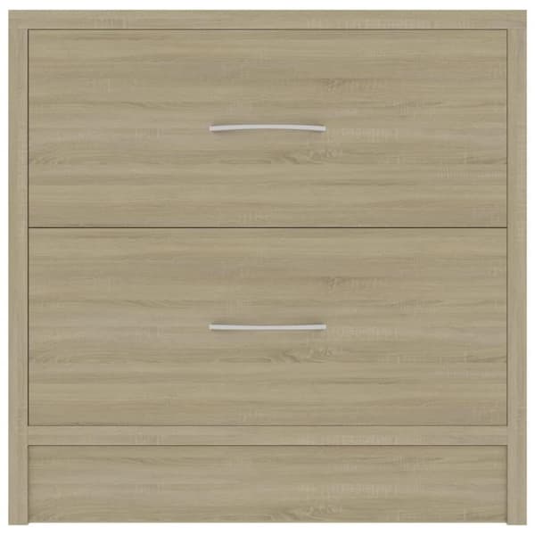 vidaXL Nattbord 2 stk sonoma eik 40x30x40 cm sponplate