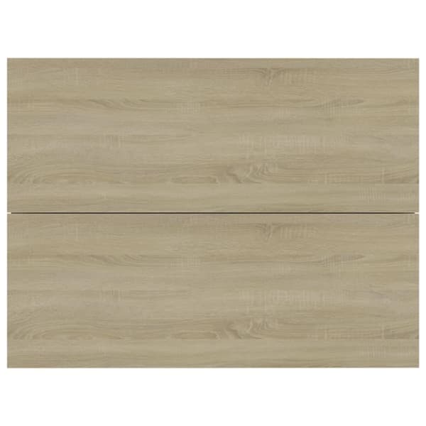 vidaXL sengeskabe 2 stk. 40x30x30 cm spånplade sonoma-eg