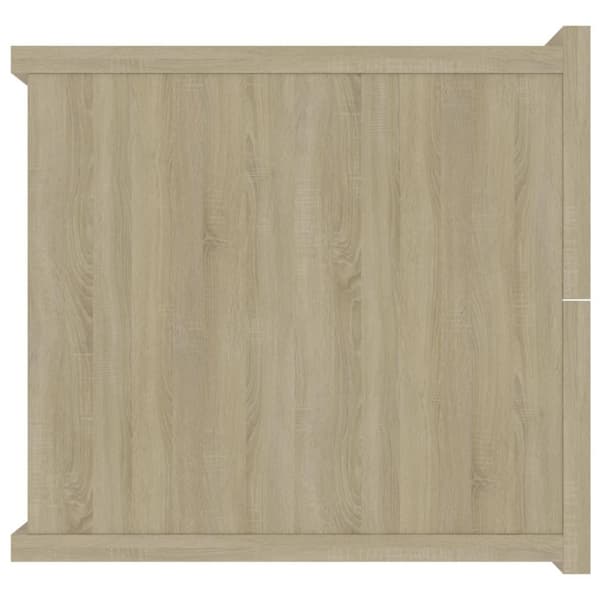vidaXL sengeskabe 2 stk. 40x30x30 cm spånplade sonoma-eg