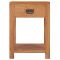 Miniatyrbilde 3 av 6: vidaXL Nattbord 35x35x50 cm heltre teak