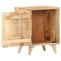 Miniatyrbilde 4 av 10: vidaXL Utskåret nattbord 40x30x50 cm heltre mango