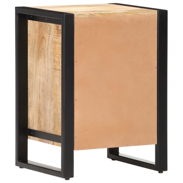 vidaXL sengeskab 40x35x55 cm massivt mangotræ