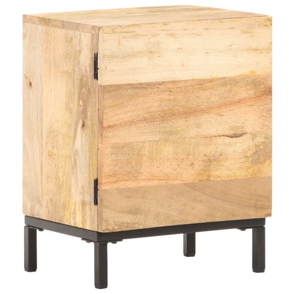 vidaXL Sängbord 40x30x51 cm massivt mangoträ