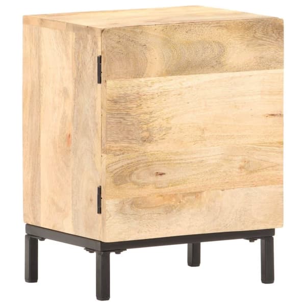 vidaXL Sängbord 40x30x51 cm massivt mangoträ