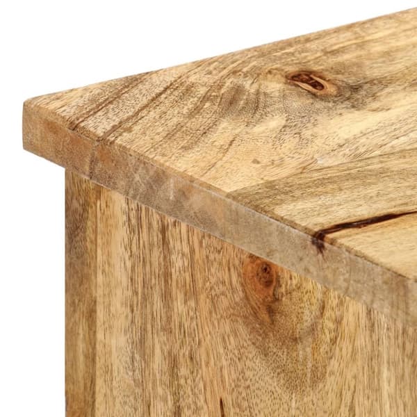 vidaXL Skänk 100x35x60 cm massivt mangoträ