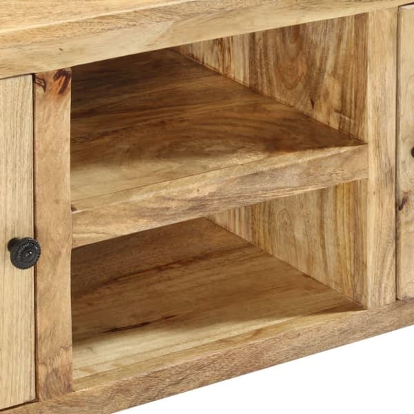 vidaXL Skänk 100x35x60 cm massivt mangoträ