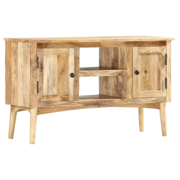 vidaXL Skänk 100x35x60 cm massivt mangoträ