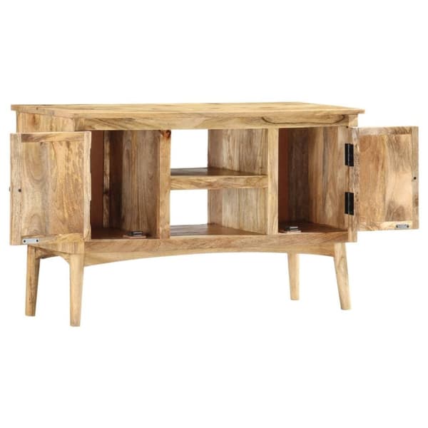 vidaXL Skänk 100x35x60 cm massivt mangoträ