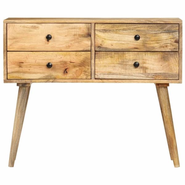 vidaXL skænk 85 x 40 x 71 cm massivt mangotræ