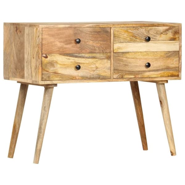 vidaXL skænk 85 x 40 x 71 cm massivt mangotræ