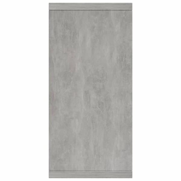 vidaXL Skjenk betonggrå 88x30x65 cm sponplate